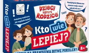 Gra towarzyska "Kto wie lepiej?". Dzieci kontra rodzice, gotowi na bitwę pokoleń!