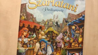 Szarlatani z Pasikurowic, gra planszowa, gdzie gracze wcielają się w alchemików tworzących magiczne mikstury.