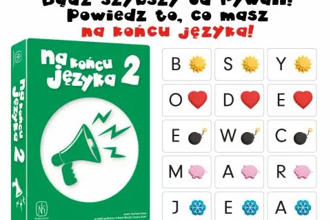 Gra "Na końcu języka 2". Szybko dopasuj symbole do liter, by wygrać!