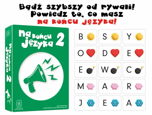 Gra "Na końcu języka 2". Szybko dopasuj symbole do liter, by wygrać!